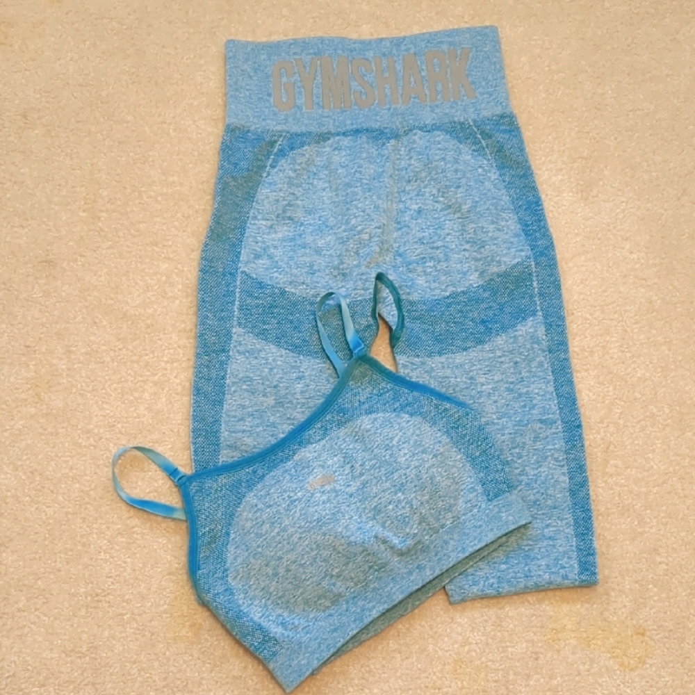 Gymshark High-waisted Legging And Bra Top Sz.S